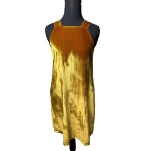 LOFT Velvet Mini Slip Dress Women's XXS Ombre Y2k 90s Style Retro Phoebe Buffay